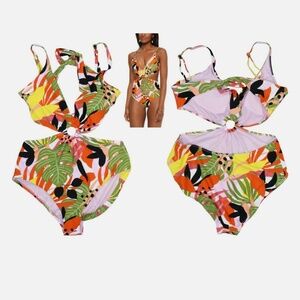 Bar III one piece bathing suit